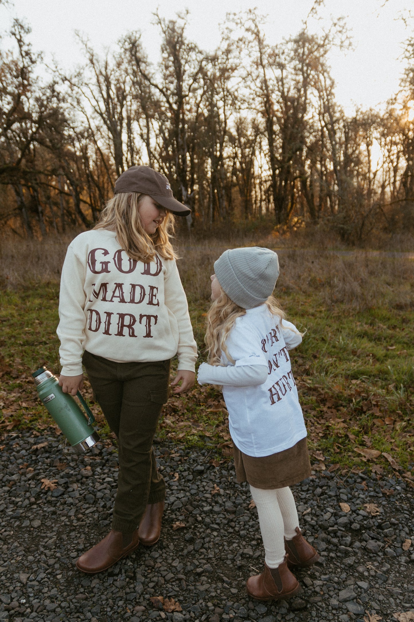 "Dirt Don't Hurt" Tee - White