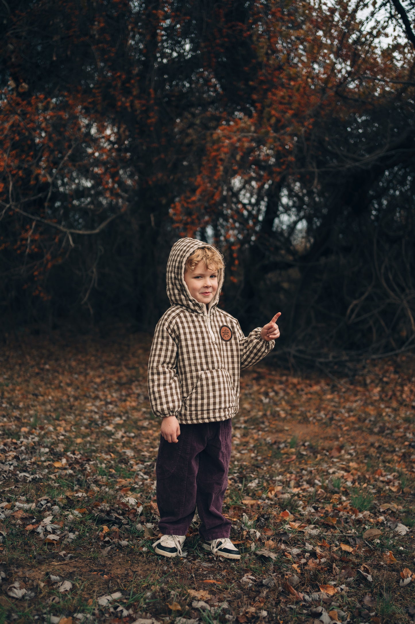 Corduroy Cargo Pant - Mulberry