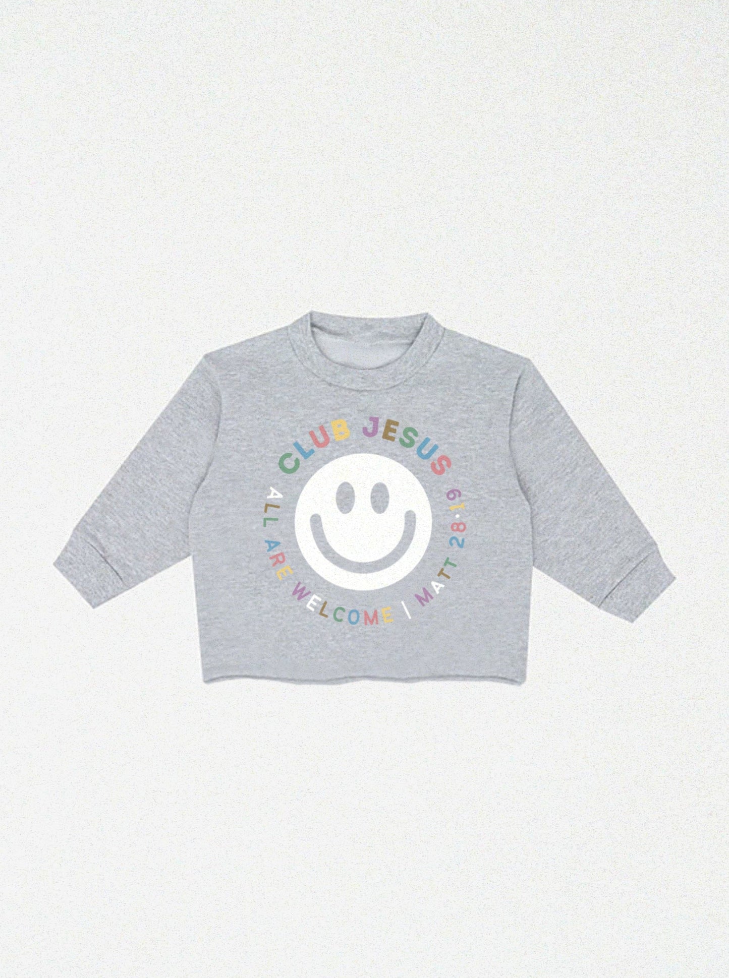 "Club Jesus" Crewneck Pullover