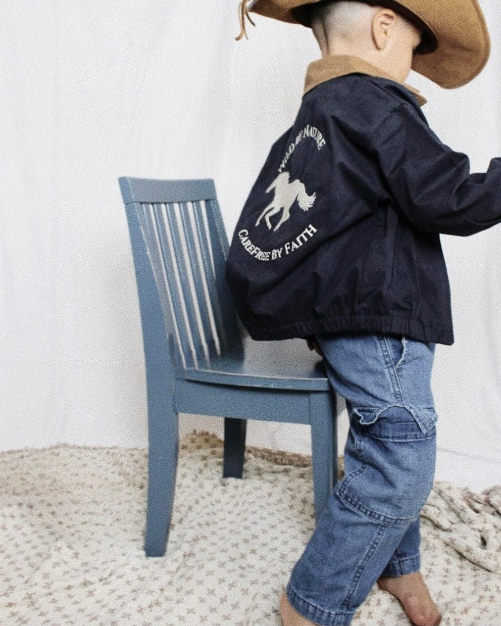 Little Rancher Jacket - Navy