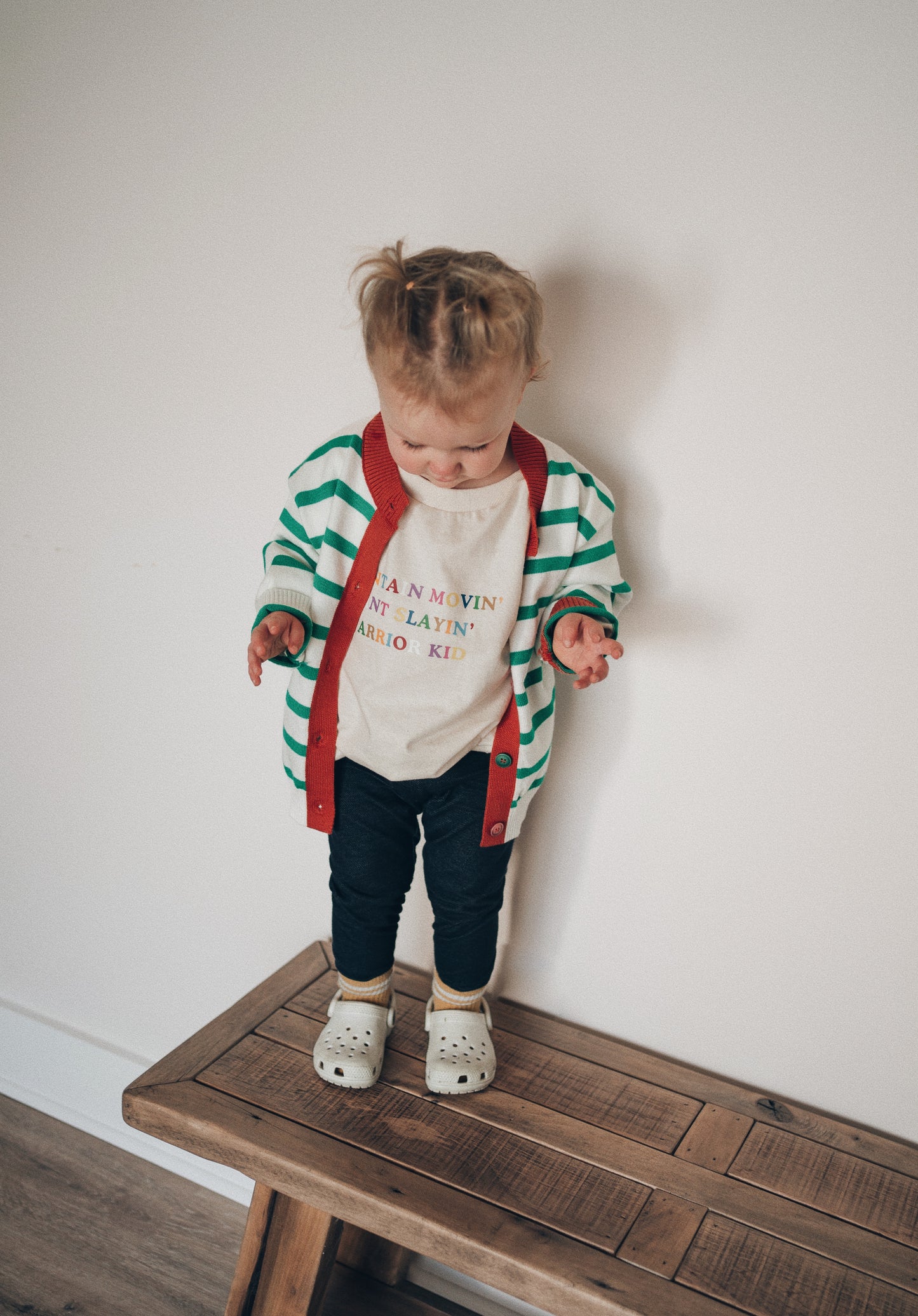 Colorblock Cardigan - Striped