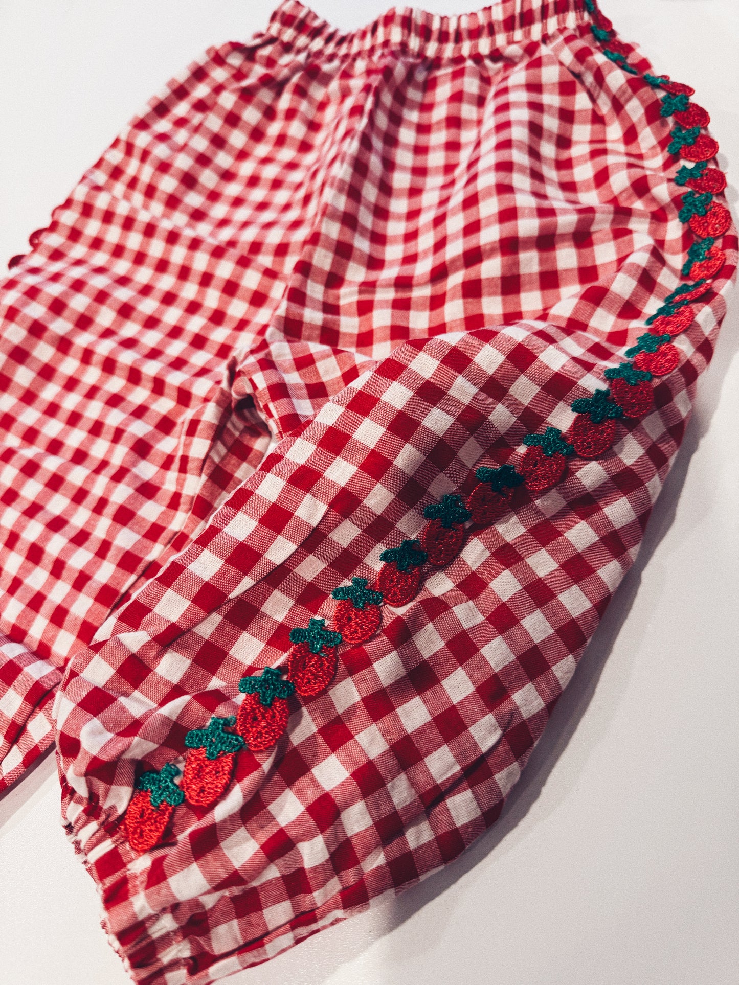 “Strawberry Jam” Pant - Gingham