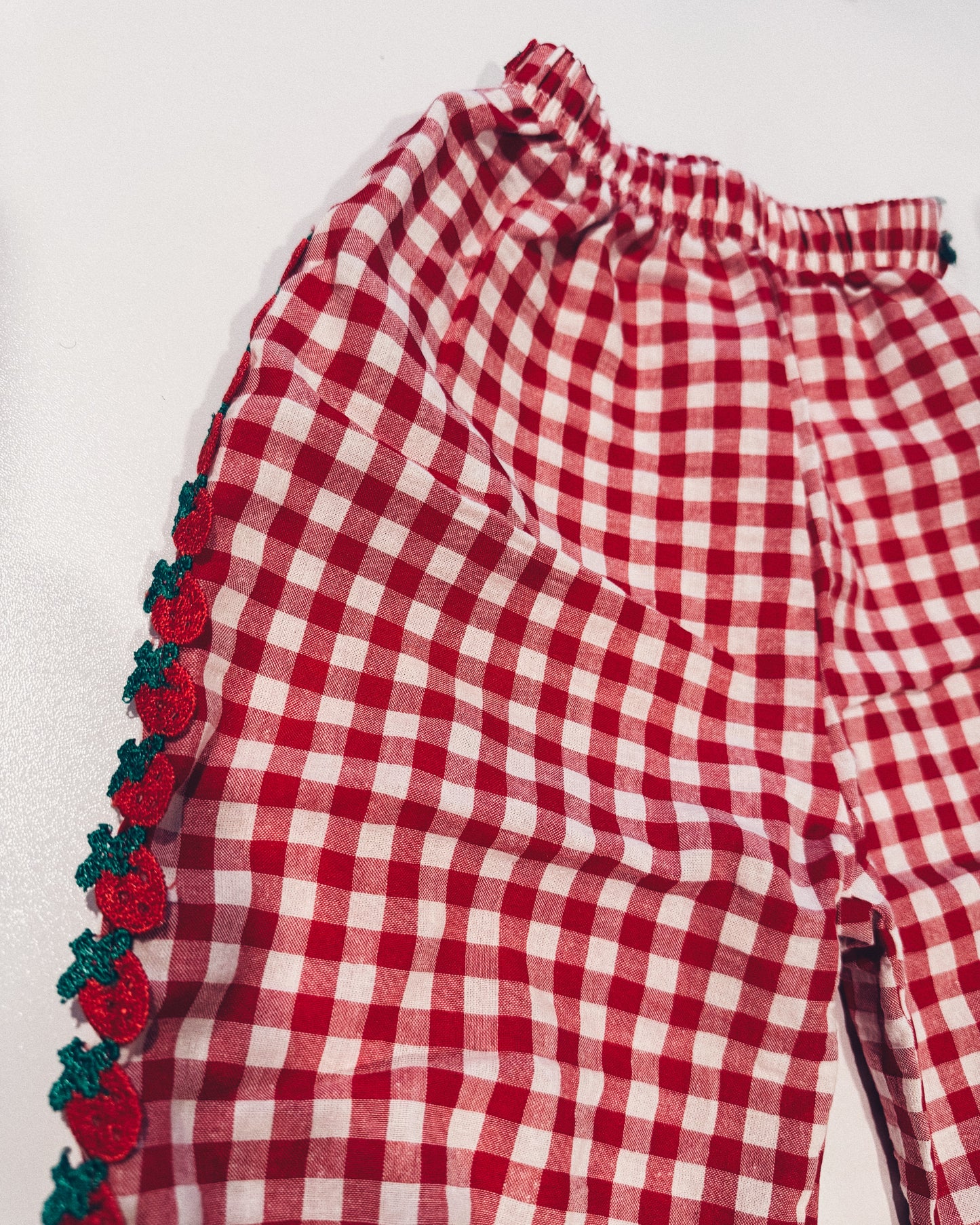 “Strawberry Jam” Pant - Gingham
