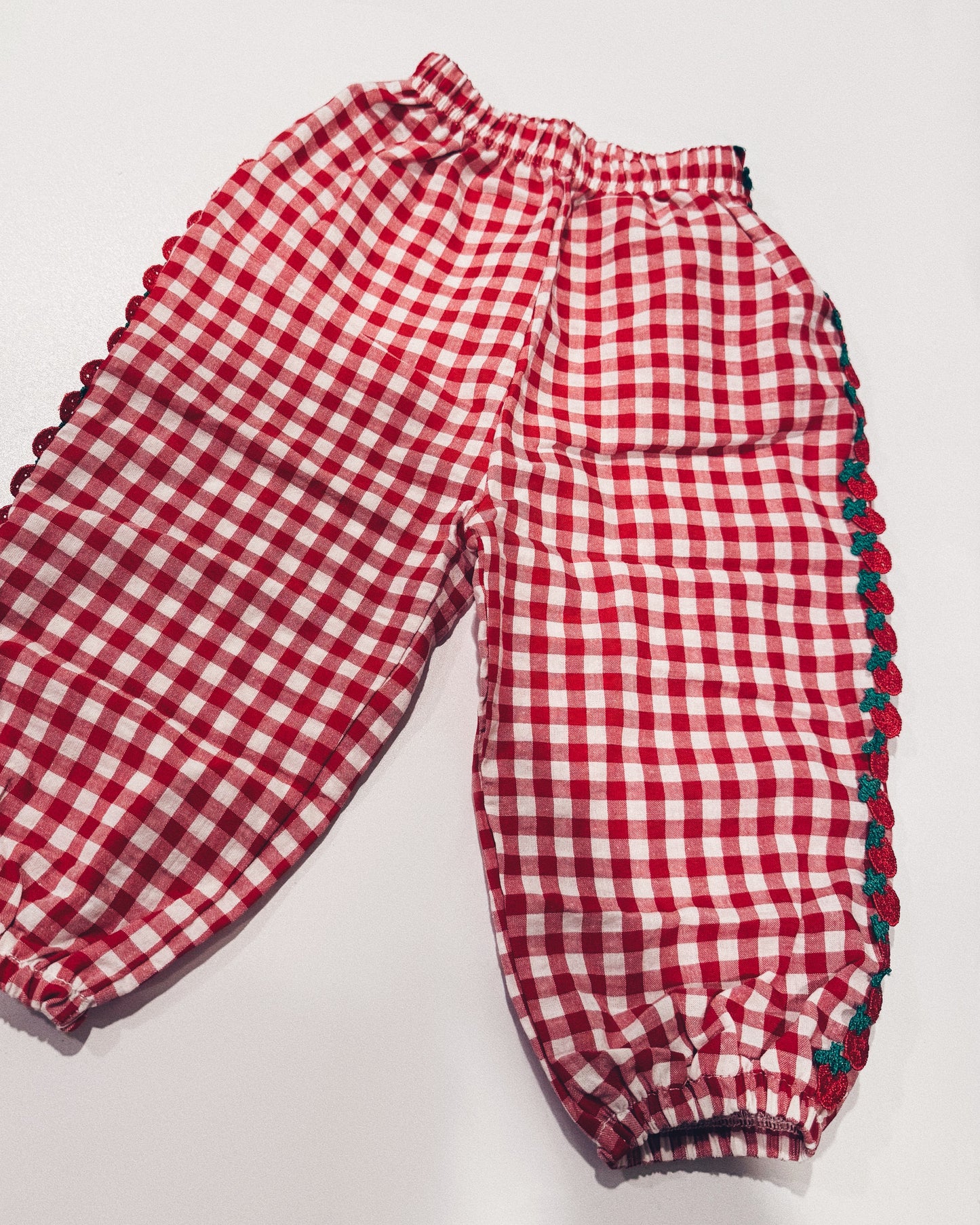 “Strawberry Jam” Pant - Gingham