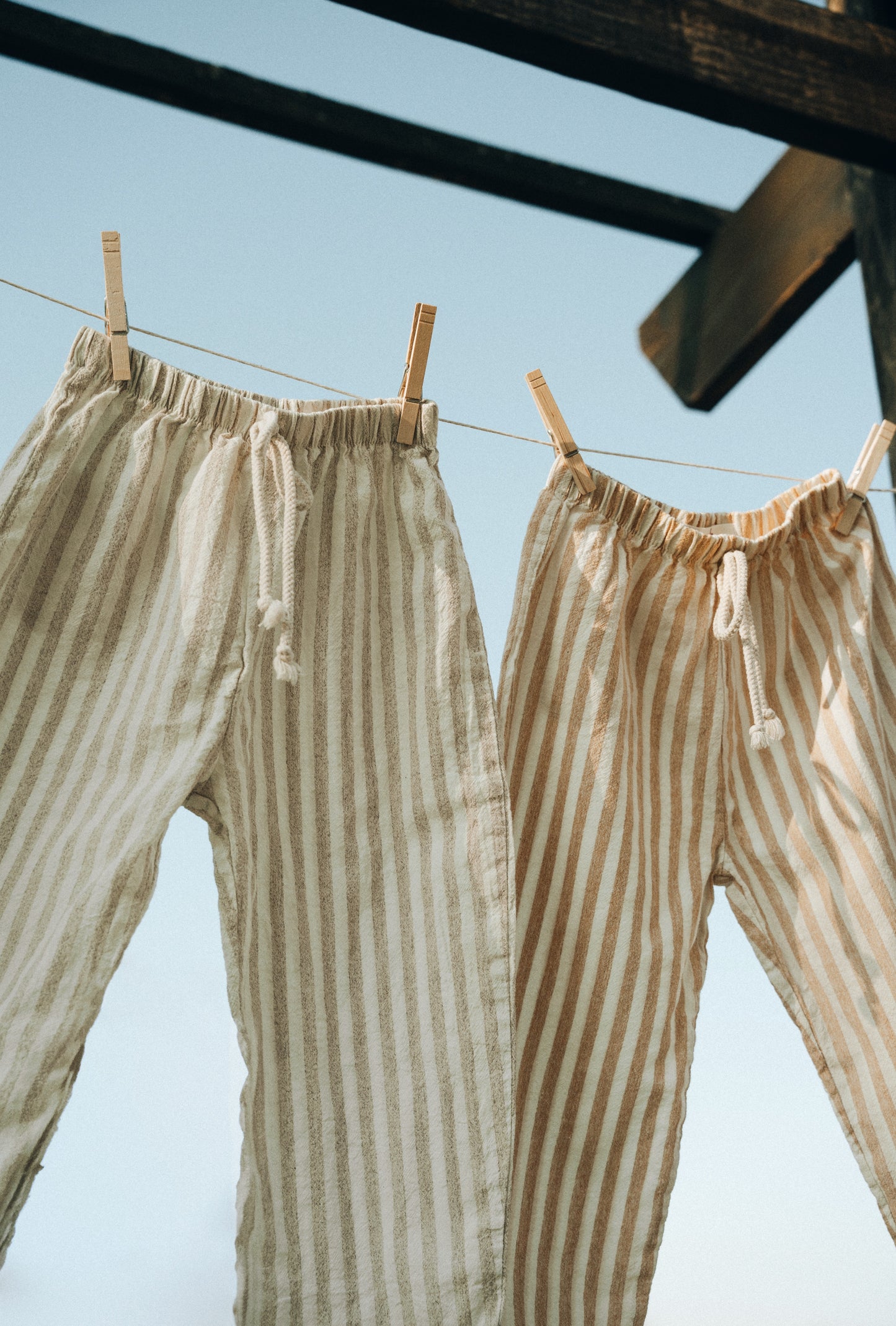 Linen Pant - Striped