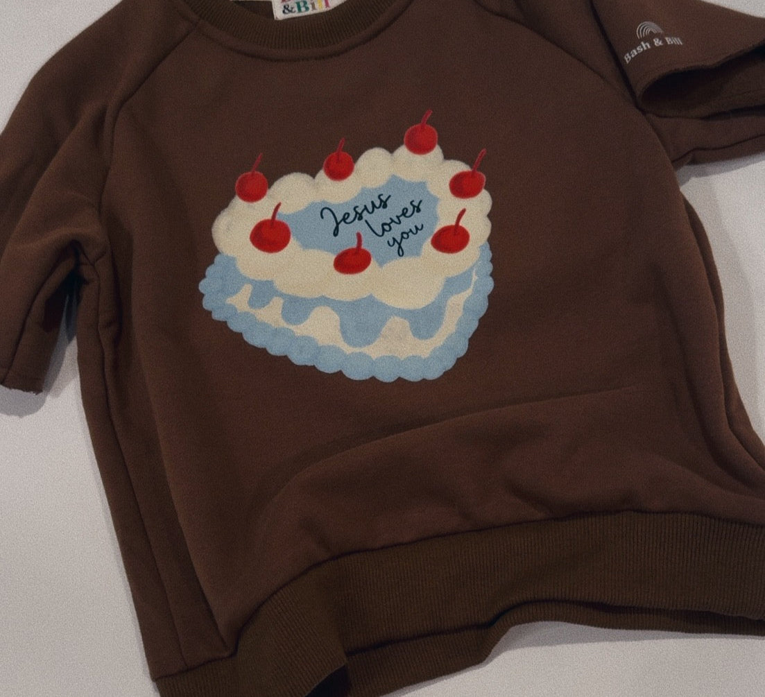 "Cherry on Top" Graphic Pullover