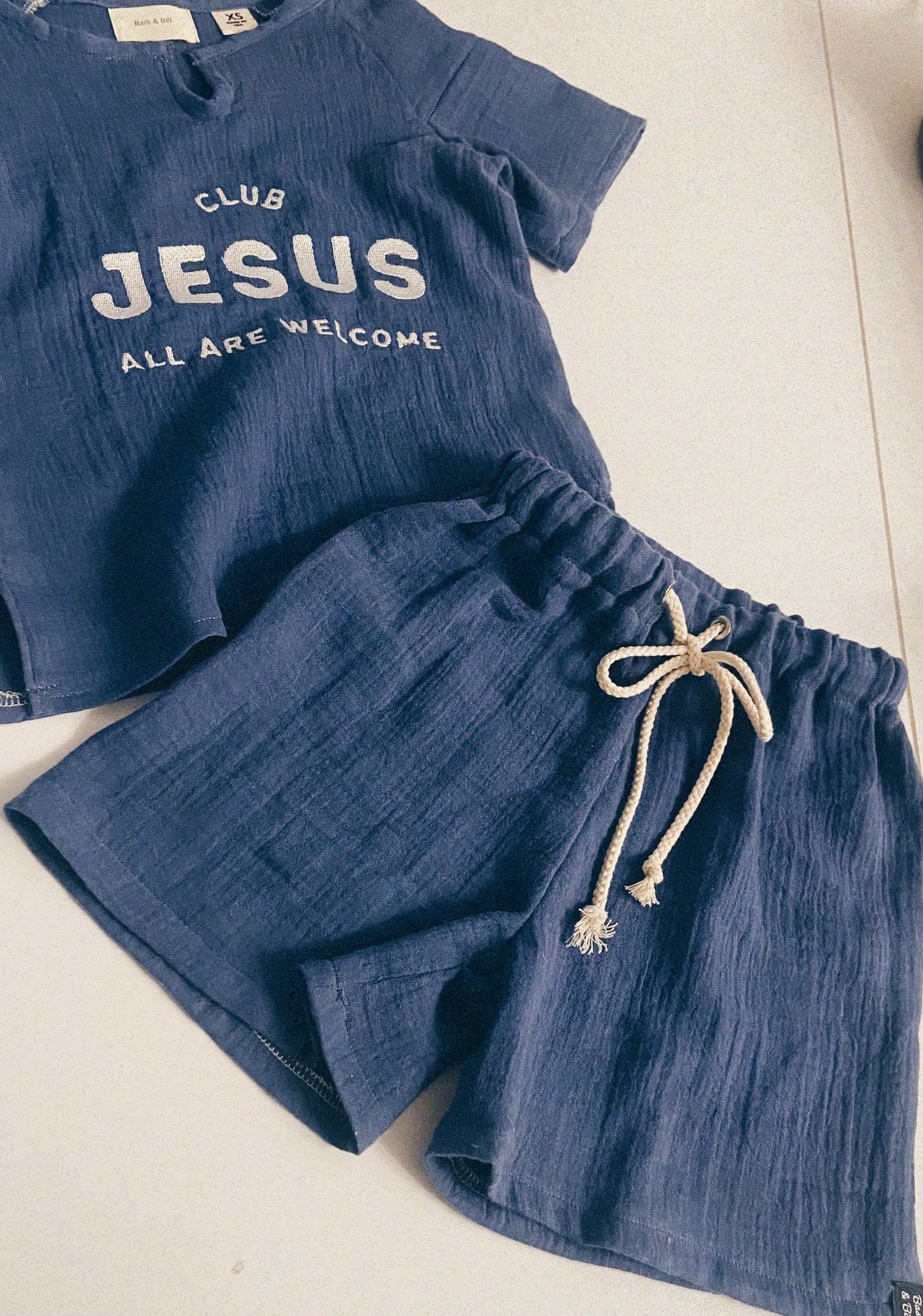 Cotton Short - Blue