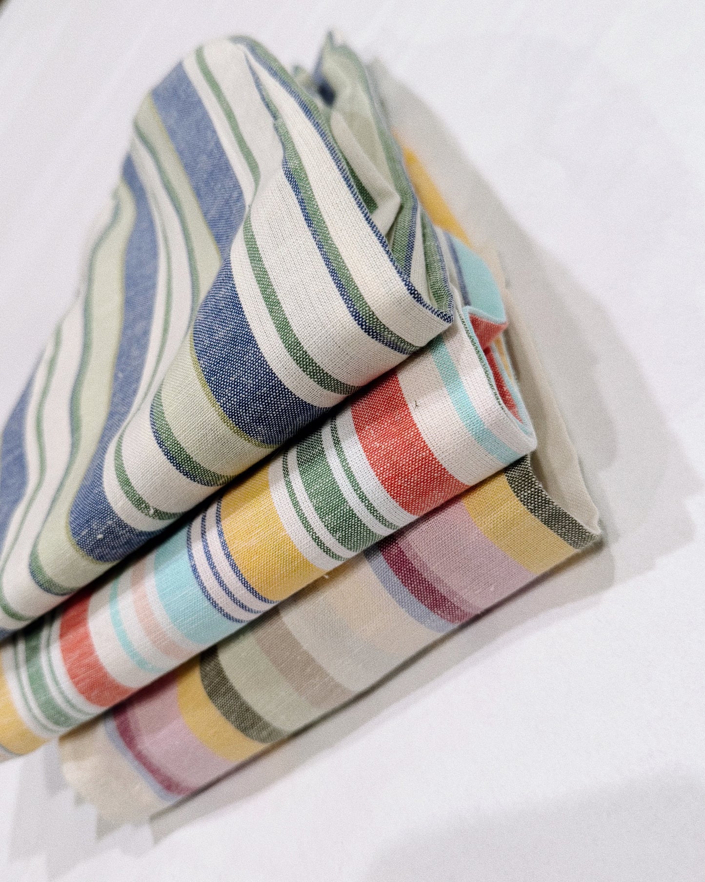 Linen/Cotton Pant - Striped