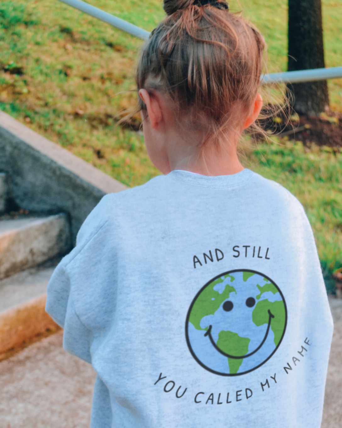 "By Your Voice the Earth Was Made" Crewneck Pullover