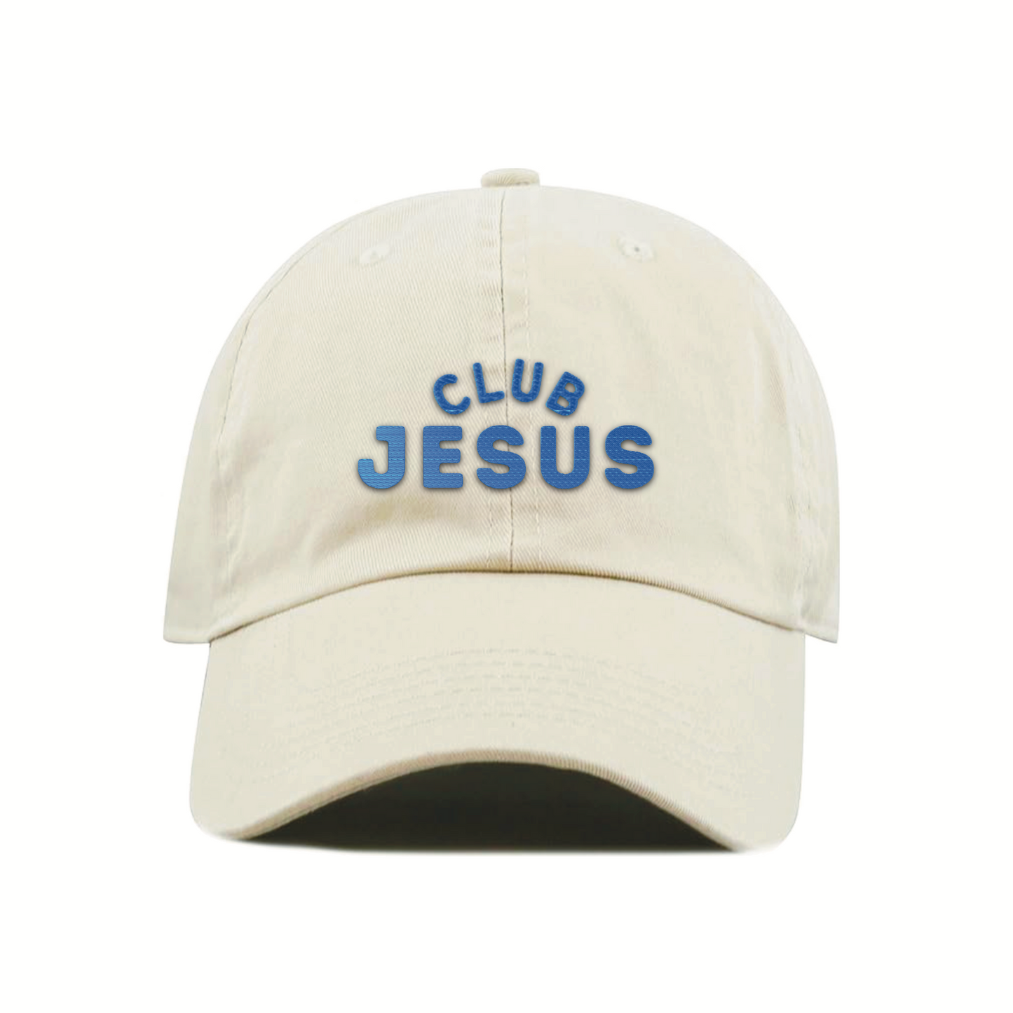 "Club Jesus" Cap - Natural
