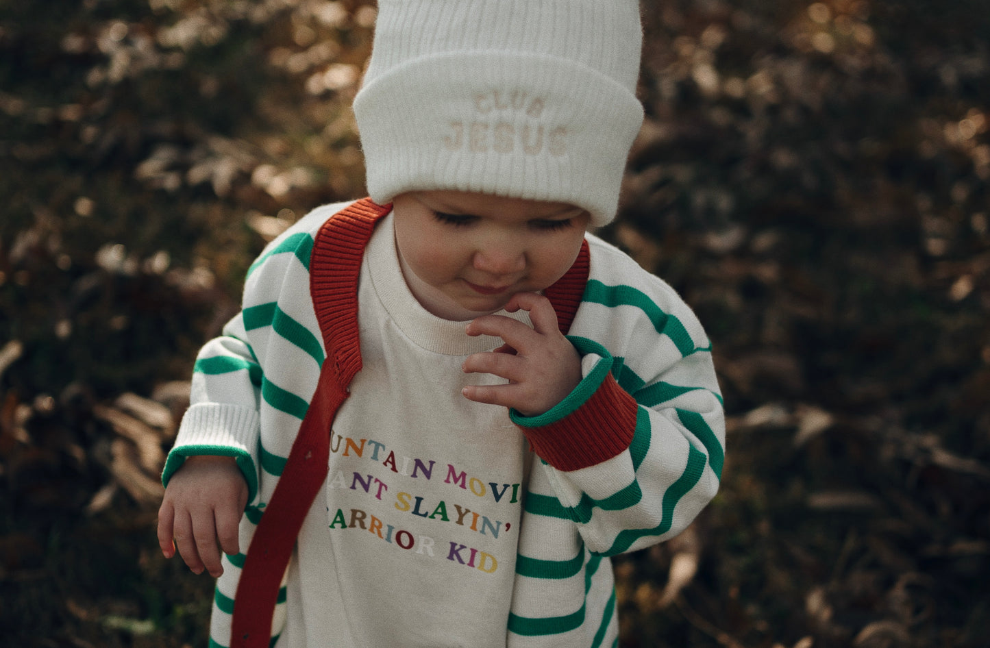 "Mini But Mighty" Tee - Natural