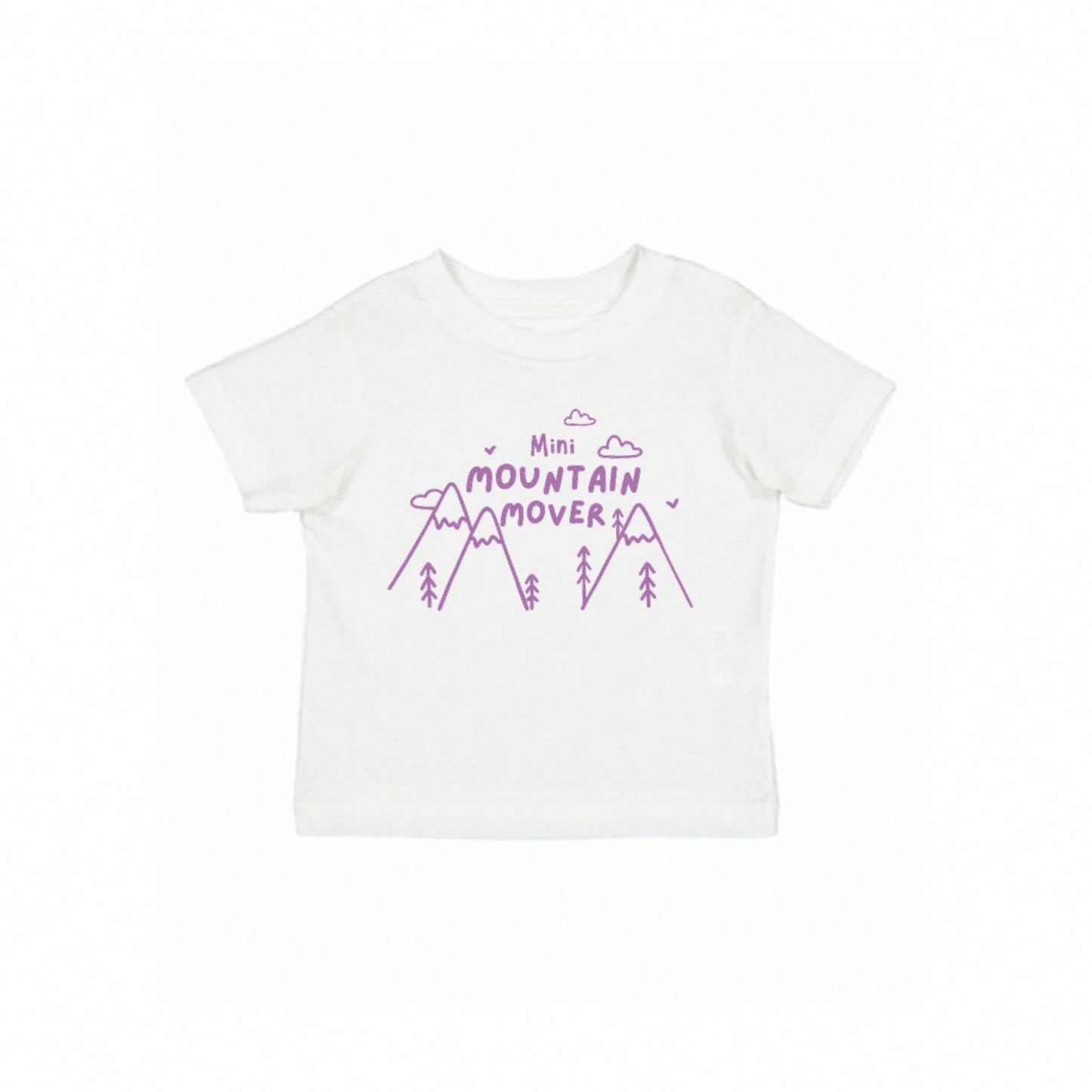 "Mini Mountain Mover" Tee - White