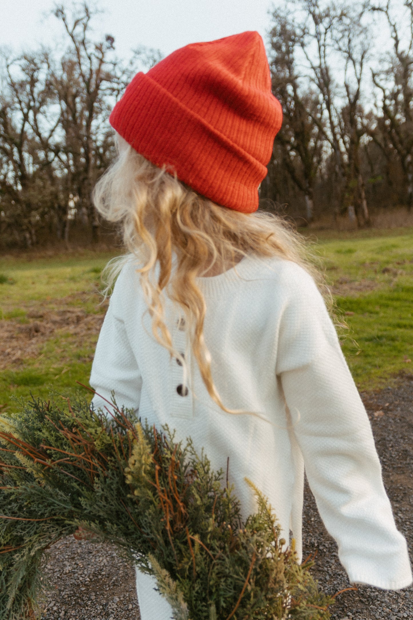 Knitted Henley Set - Ivory