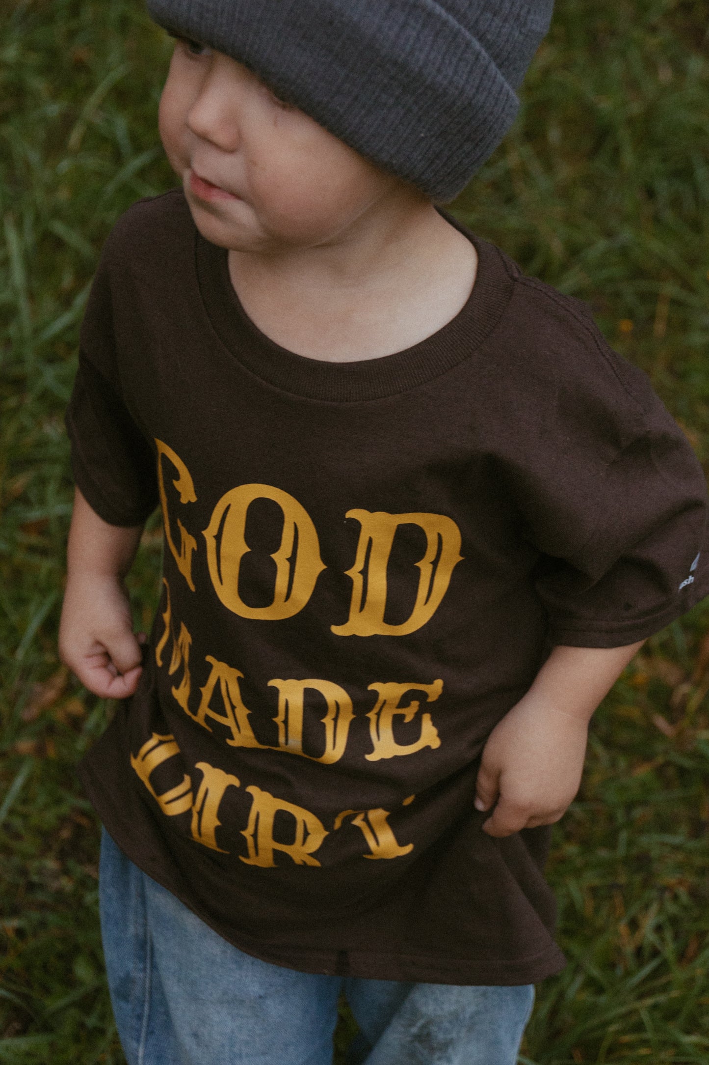 "Dirt Don't Hurt" Tee - Brown