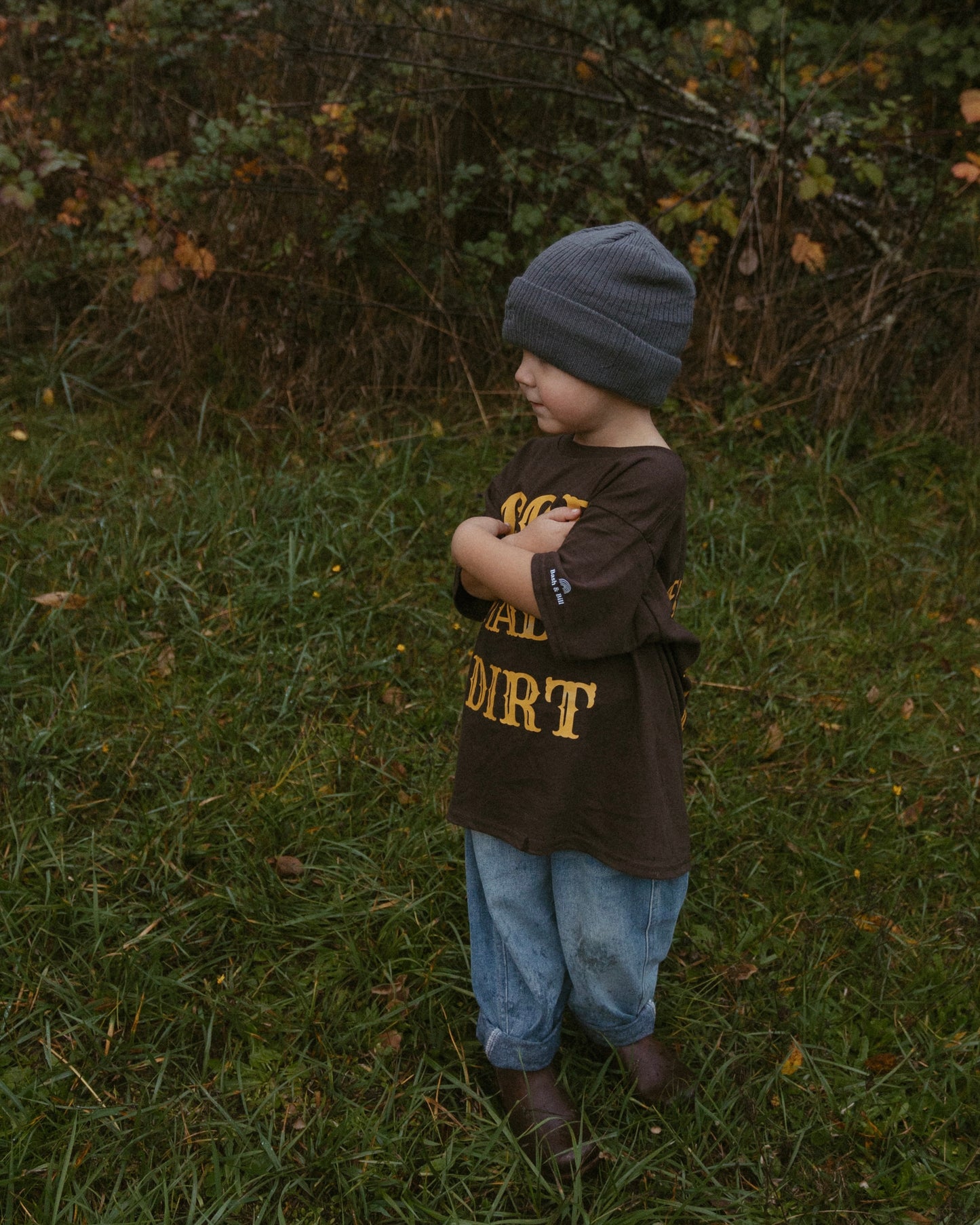 "Dirt Don't Hurt" Tee - Brown