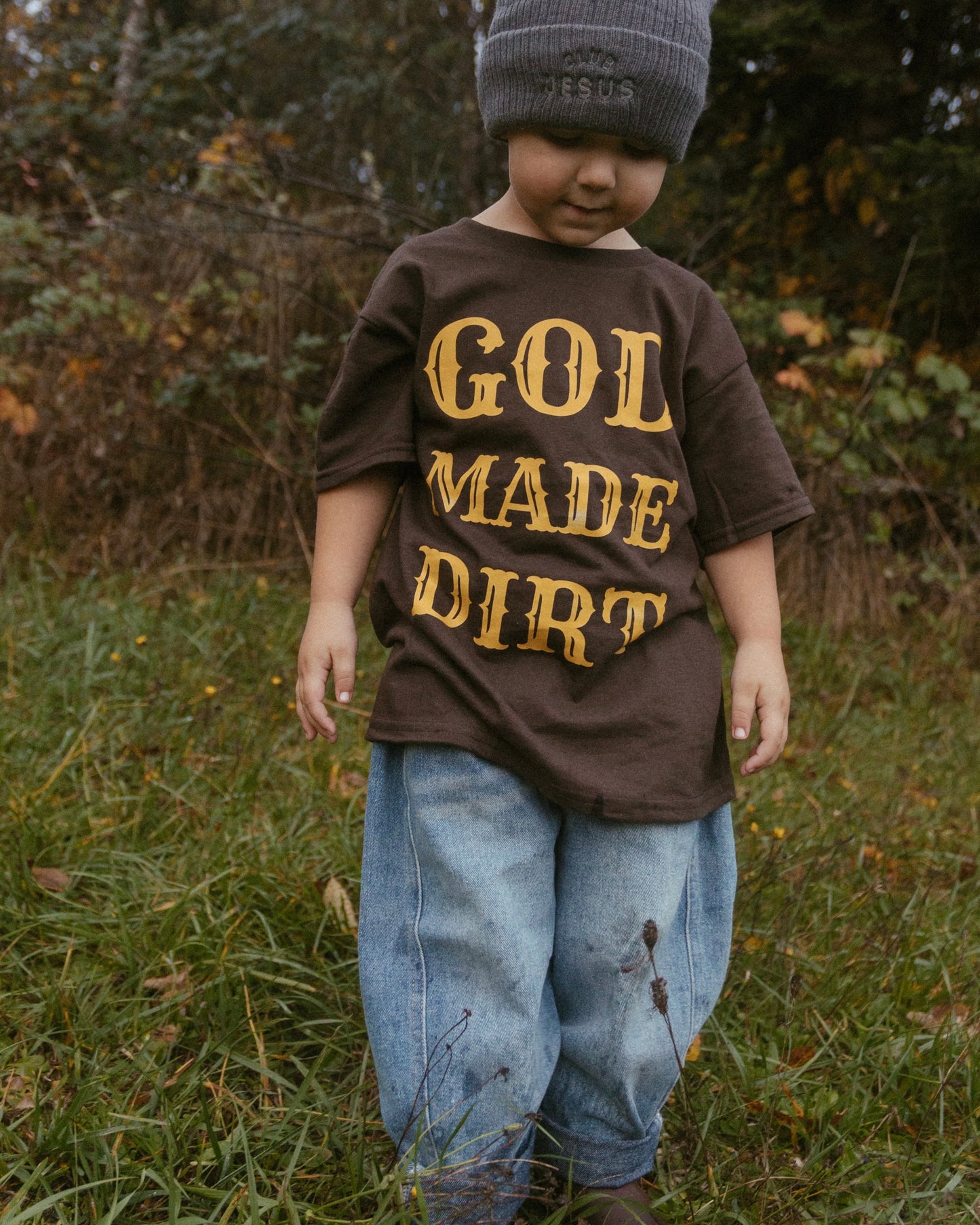 "Dirt Don't Hurt" Tee - Brown