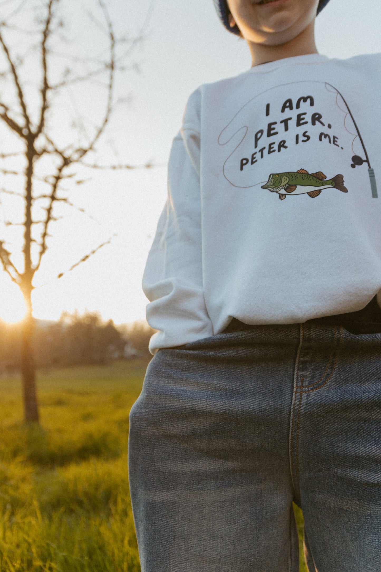 "Fisher of Buddies" Crewneck