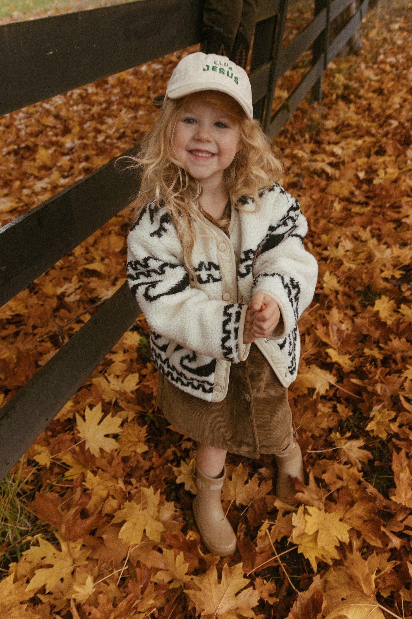 Corduroy Button Front Dress