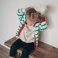 Colorblock Cardigan - Striped