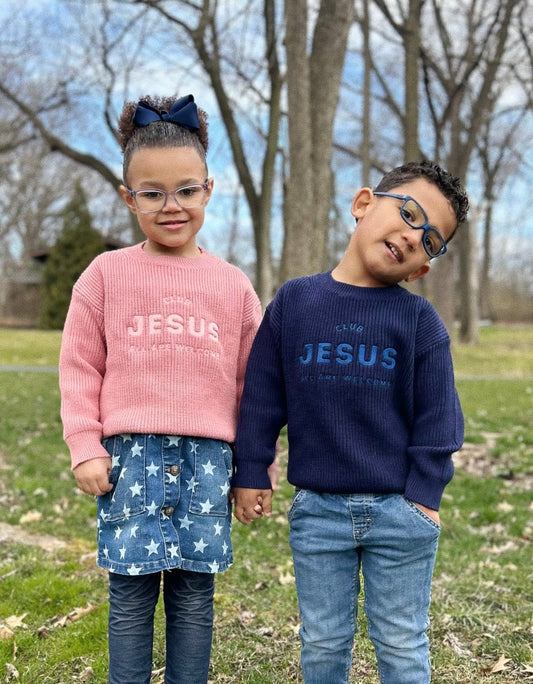"Club Jesus" Sweater