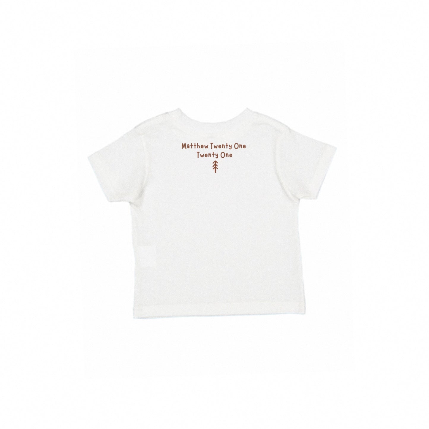 "Mini Mountain Mover" Tee - White