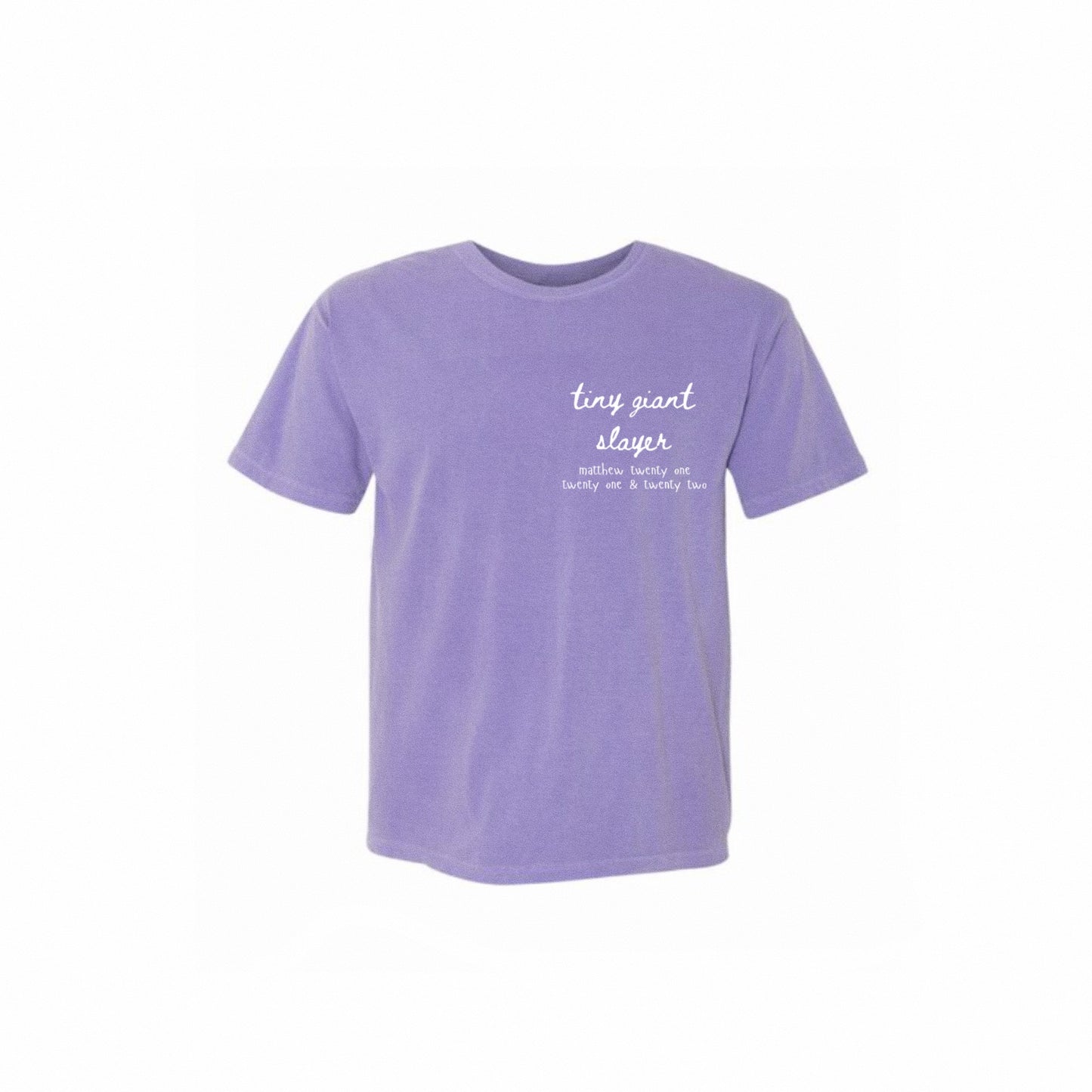"Tiny Giant Slayer" Tee - Violet