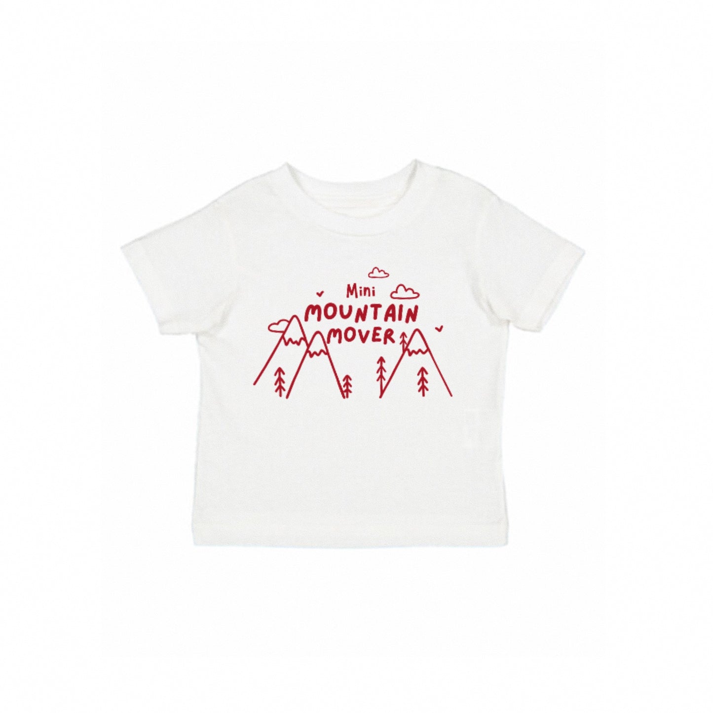 "Mini Mountain Mover" Tee - White