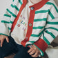 Colorblock Cardigan - Striped