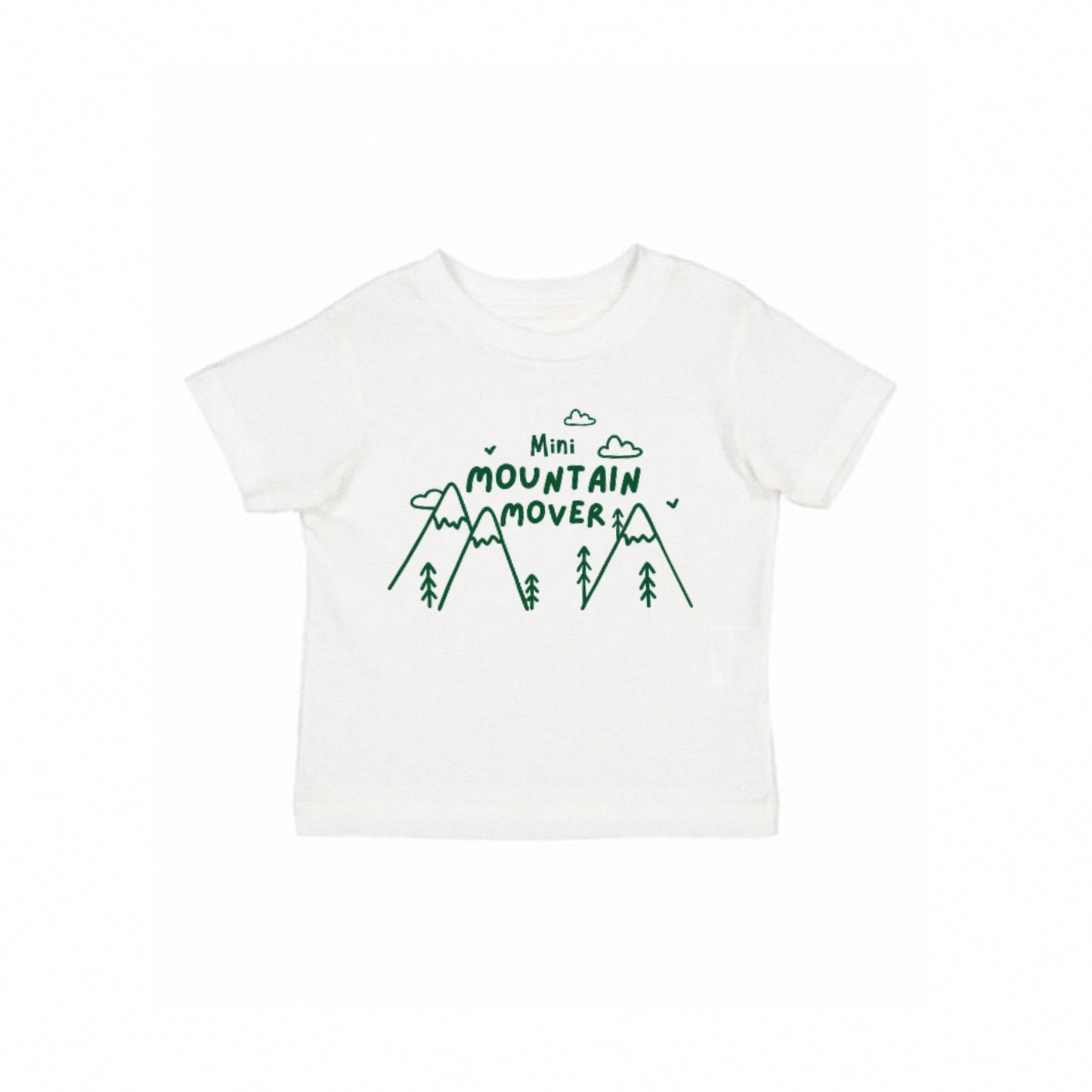 "Mini Mountain Mover" Tee - White
