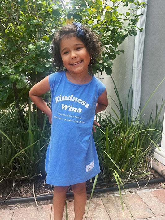 "Kindness Wins" Tank Dress
