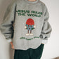 "Jesus Rules" Crewneck Pullover