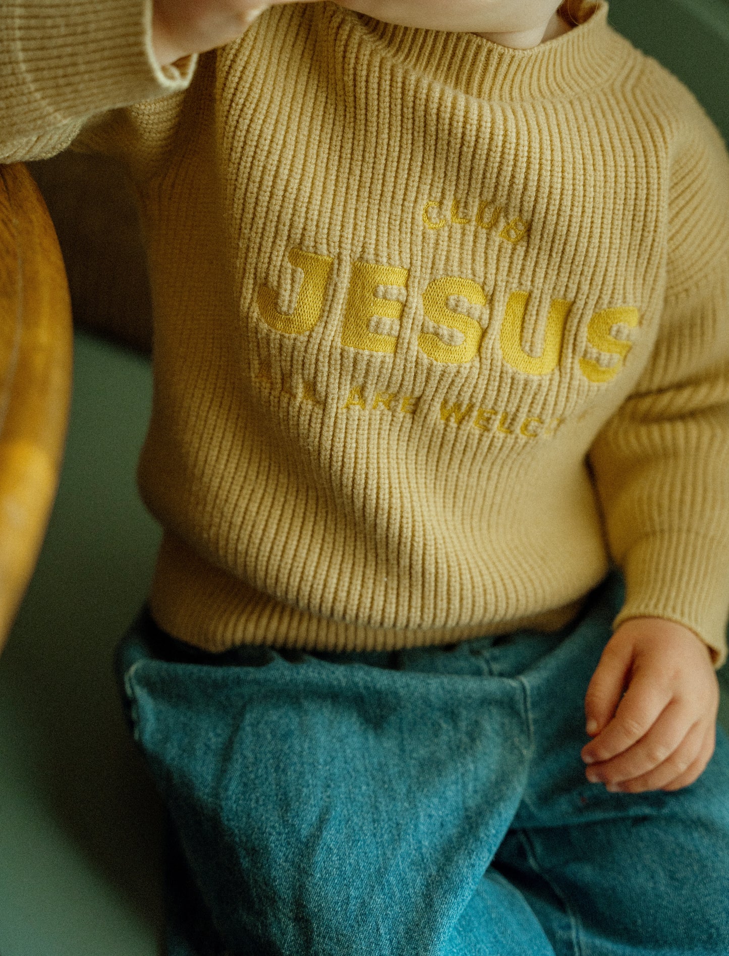 "Club Jesus" Sweater