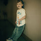 Straight Leg Denim - Vintage Blue