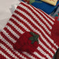 Strawberry Knit Sweater Vest