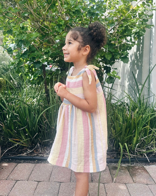 Striped Cotton Dress