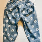 Cotton Wide-Leg Trouser - Daisy Denim