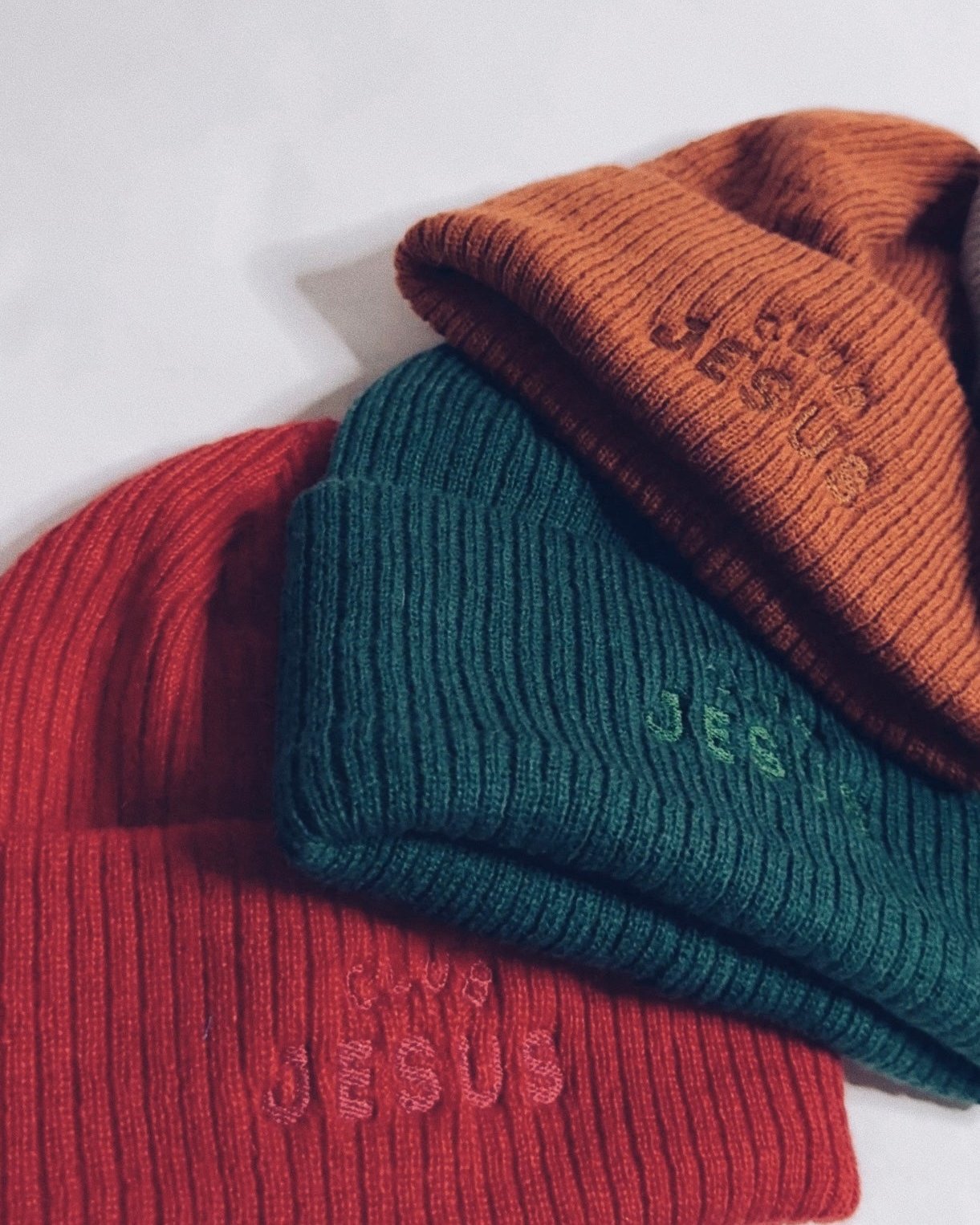 Knitted Beanie - Club Jesus