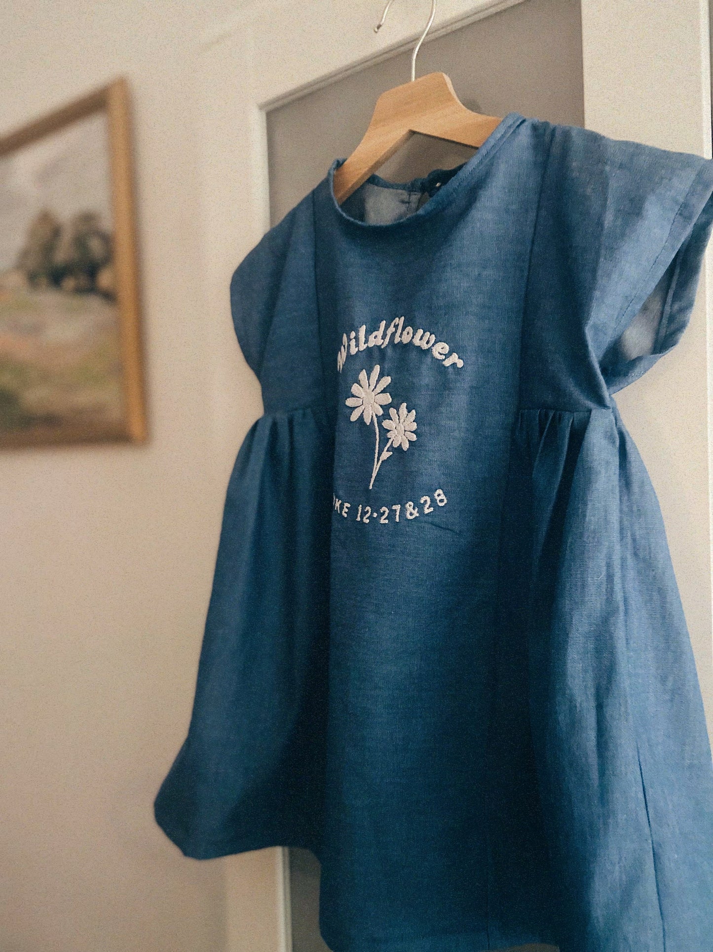 Embroidered Tunic Dress