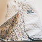 "Wildflower" Quilted Vest - Ivory