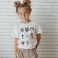 "Loved Girl Doodles" Tee
