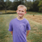 "Tiny Giant Slayer" Tee - Violet