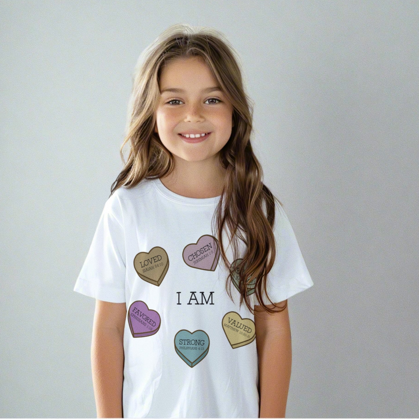 "Affirmation Truths Heart" Tee