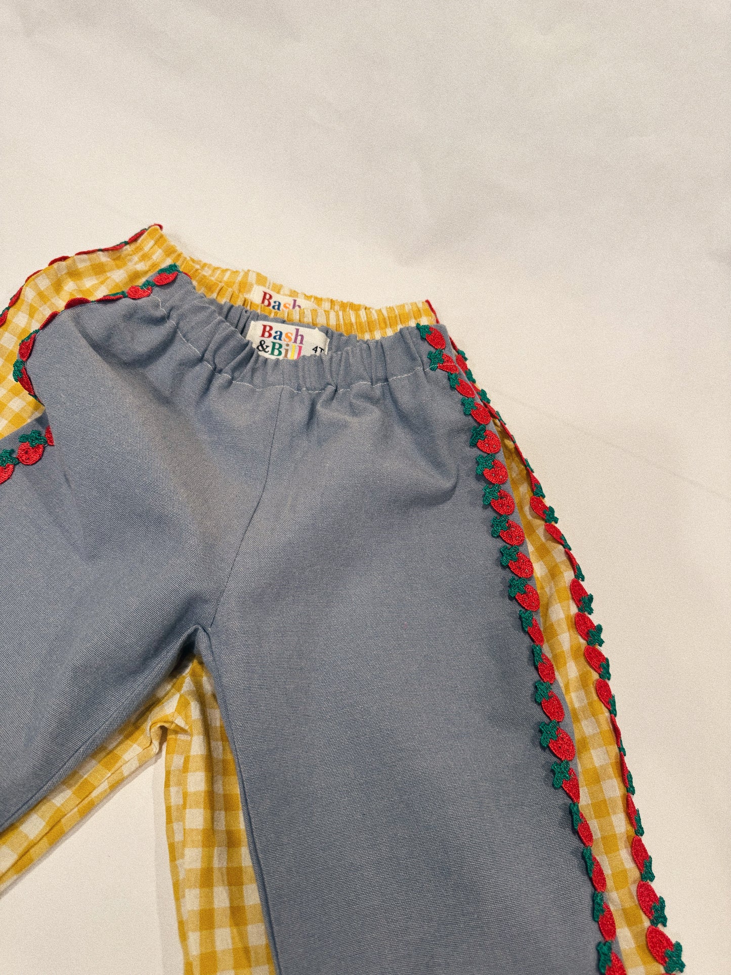 “Strawberry Jam” Pant - Chambray