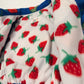 Strawberry Fleece Jacket - Blue