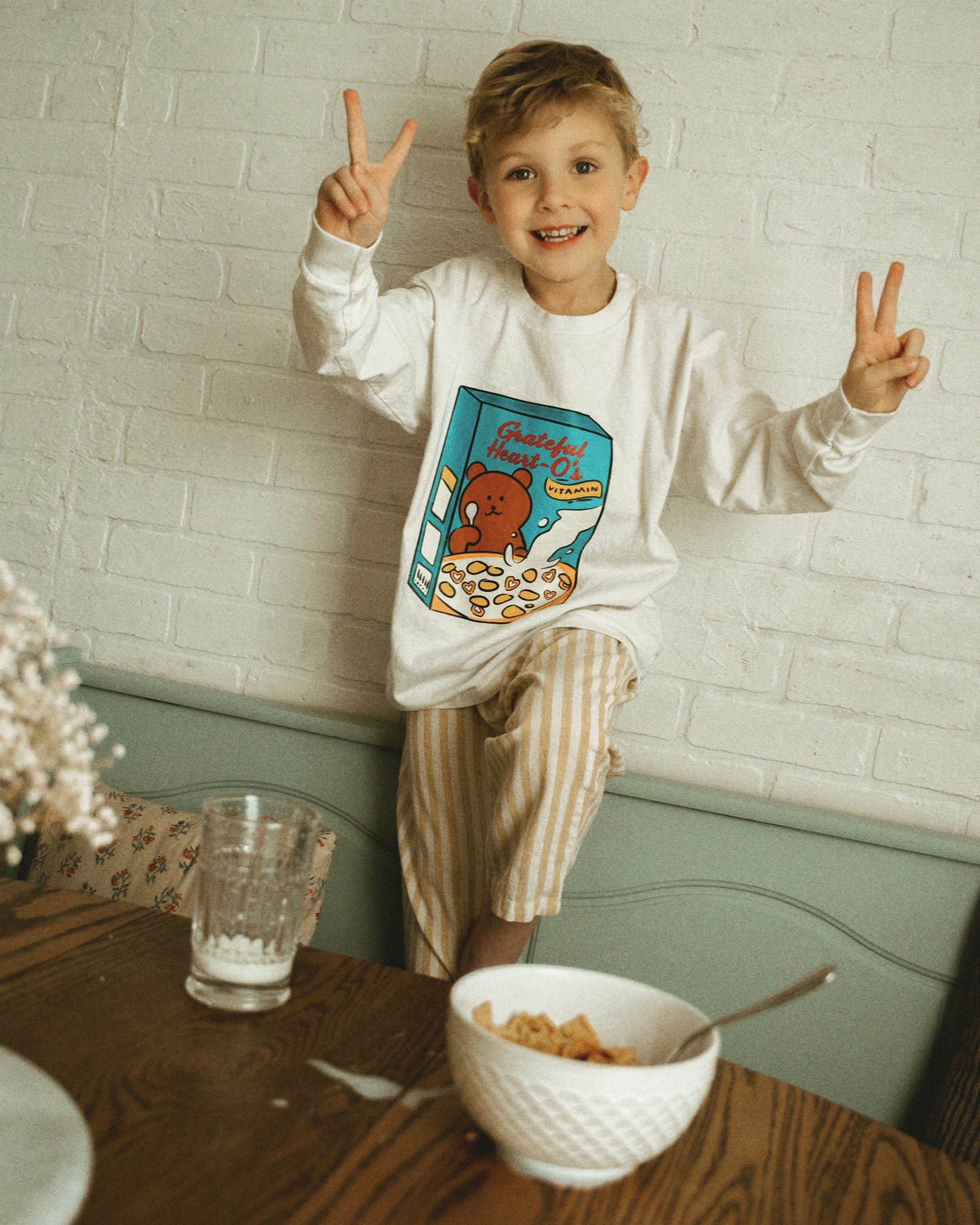 "Grateful Heart-O's" Graphic Tee