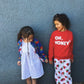 "Oh, Honey" Graphic Pullover - Red