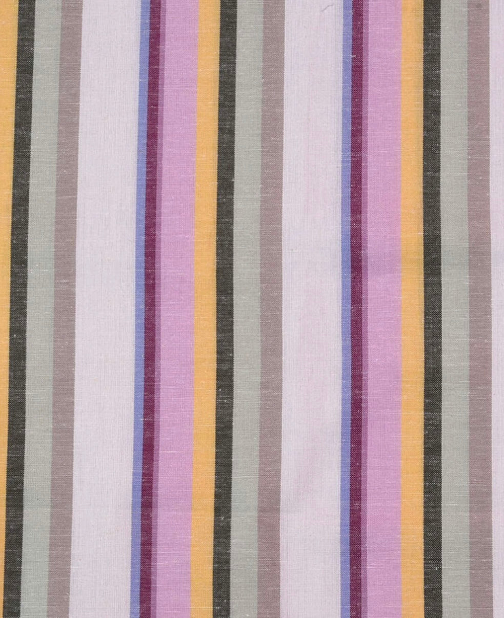 Linen/Cotton Pant - Striped