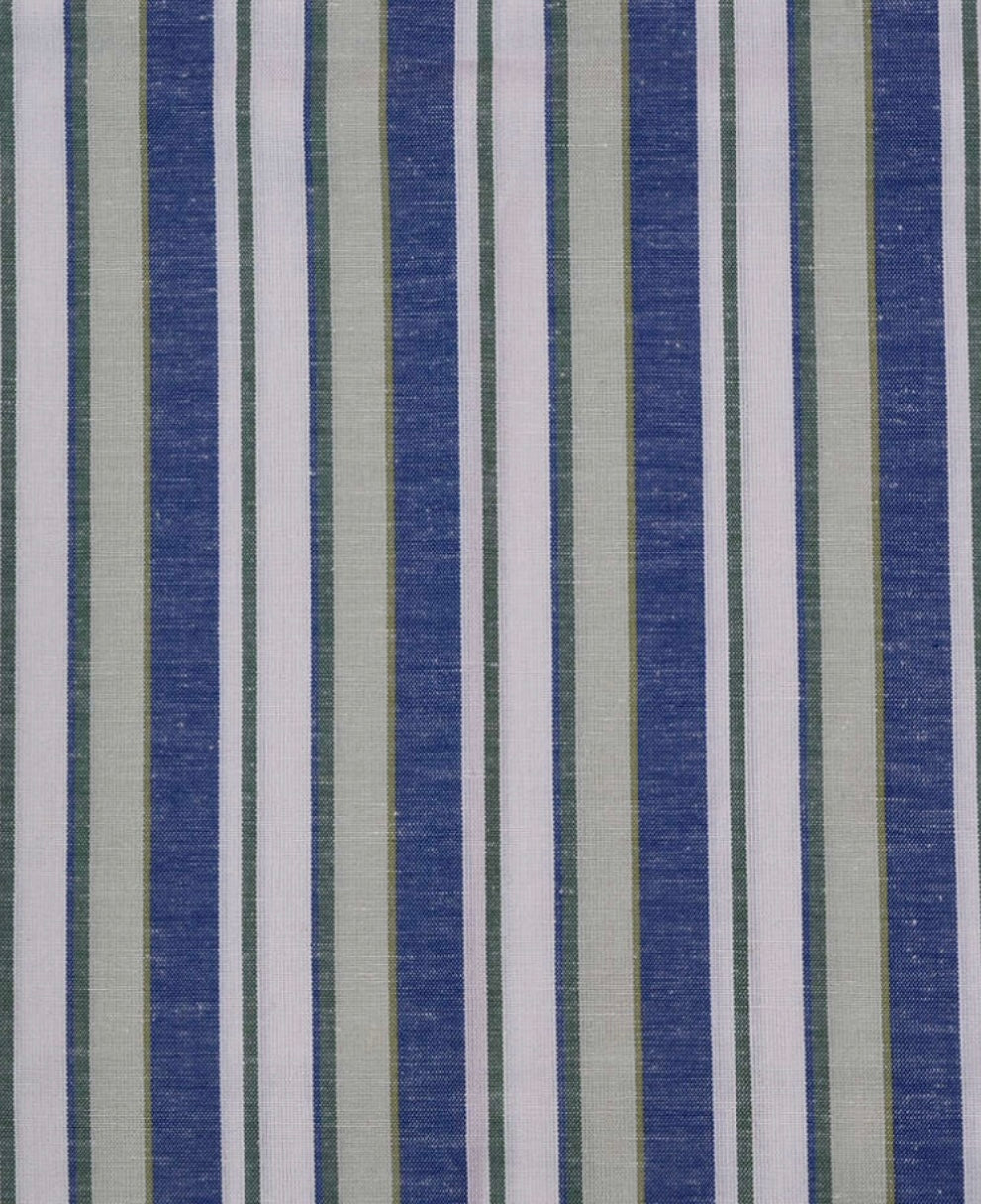 Linen/Cotton Pant - Striped