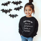 "Fall Vibes" Crewneck Pullover - Black