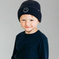 Smiley Beanie - Navy